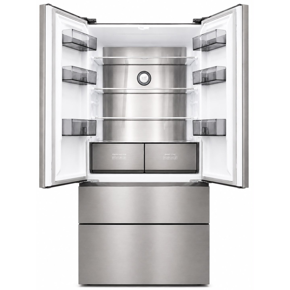 COMBINA FRIGORIFICA SIDE BY SIDE RTS RAC-FSRM507WP-INOX 320L/173L CL.E COMBINA FRIGORIFICA SIDE BY SIDE RTS RAC-FSRM507WP-INOX 320L/173L CL.E