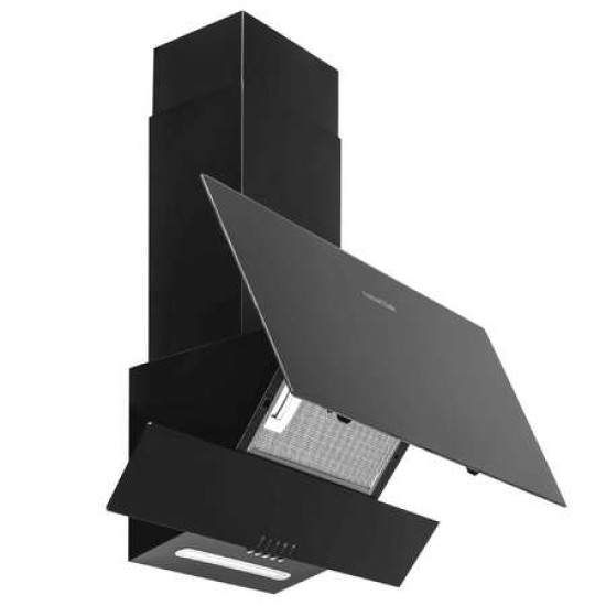 HOTA DECORATIVA TANGENTIALA  NOBELTEK, NHO-DT1BK,60CM,1 MOTOR,1 FILTRU,520M3