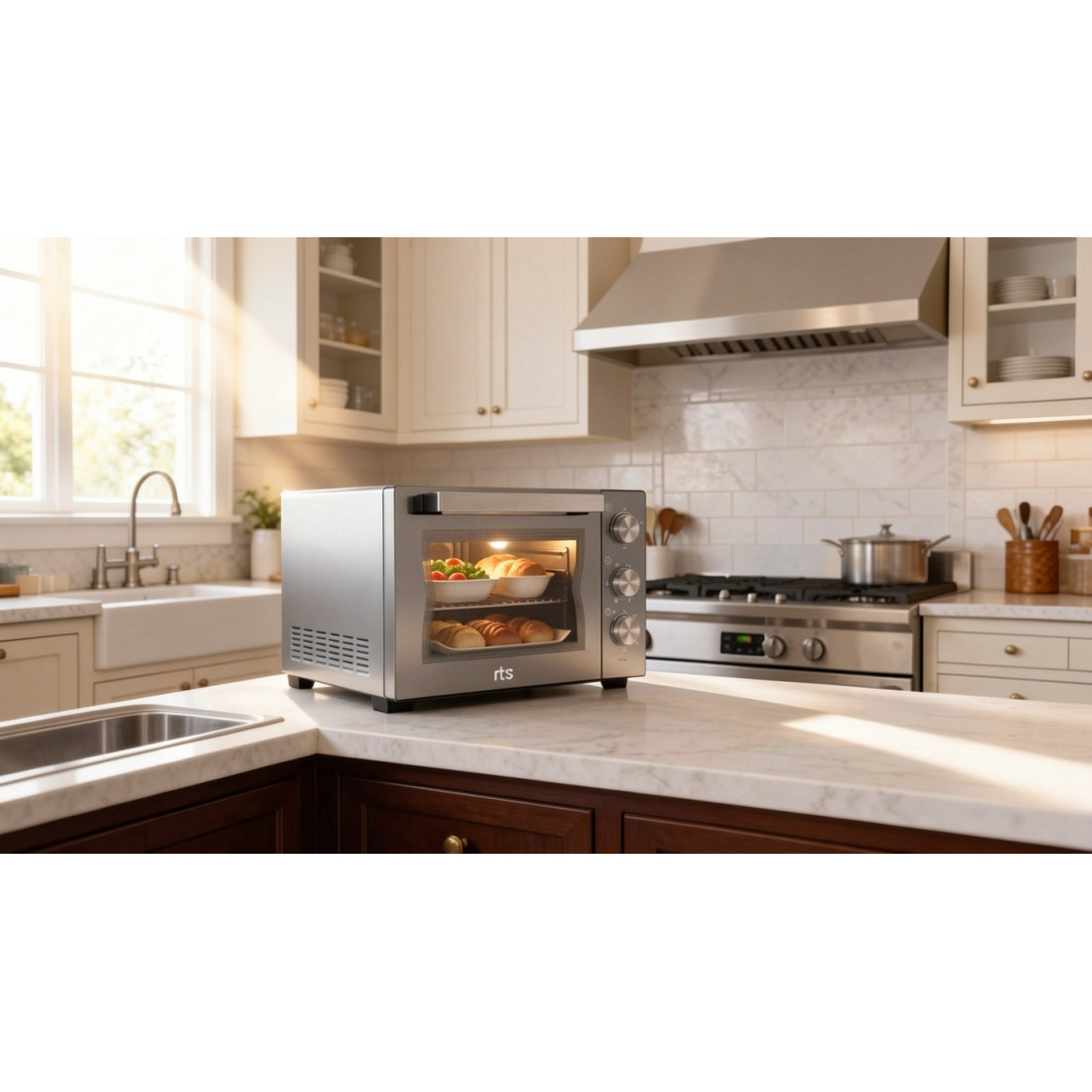 Cuptor electric RTS-TH48B3-S Gri Cuptor electric RTS-TH48B3-S Gri