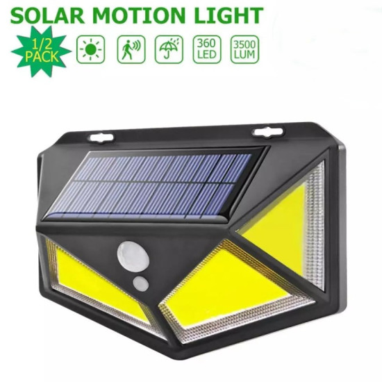 LAMPA SOLARA DE PERETE CU SENZOR DE MISCARE SI LUMINA RAC-666920