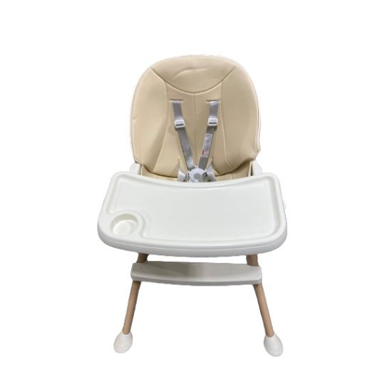 Scaun de masa, RDB-HA018, multifunctional pentru bebelusi si copii, Alb