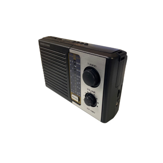 Boxa portabila RDB ICF-10BT, functii multiple, radio FM/AM/SW, bluetooth, stereo, Negru