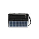 Boxa portabila RDB K7BTS, functii multiple, radio FM/AM/SW, bluetooth, stereo, Negru