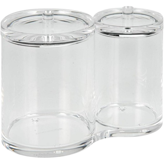 SUPORT DUBLU PLASTIC TRANSPARENT