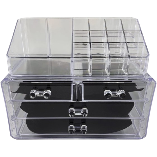 ORGANIZATOR CU 4 NIVELE TRANSPARENT