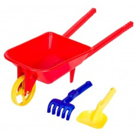 Roabă din plastic cu accesorii RDB-EO-7364