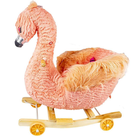 Balansoar flamingo cu roti RDB-2331