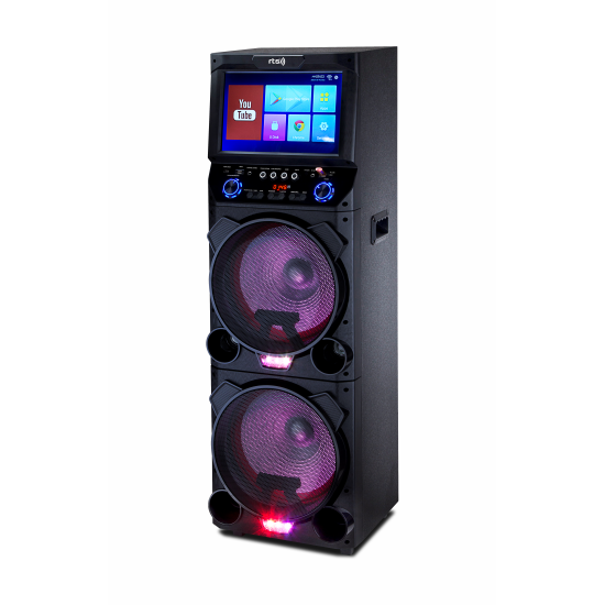 Boxa RTS-8215 Smart cu Tabletă & Microfon Wireless