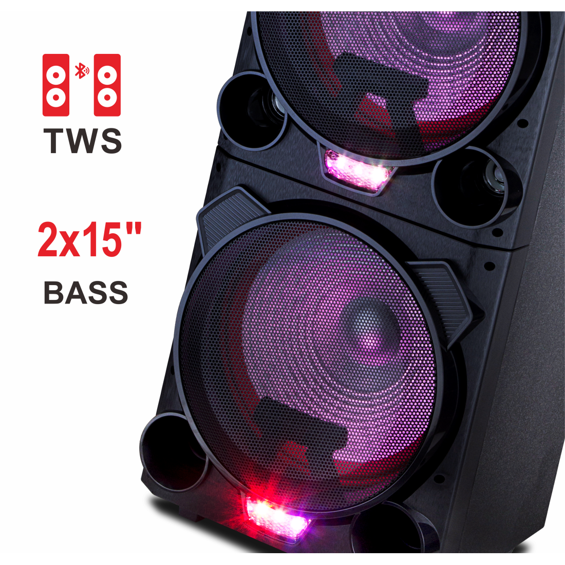 Boxa RTS-8215 Smart cu Tabletă & Microfon Wireless