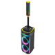 Boxa portabila RTS-8202, 80 W, Bluetooth, USB, TF, FM, TWS, microfon wireless inclus, iluminare RGB