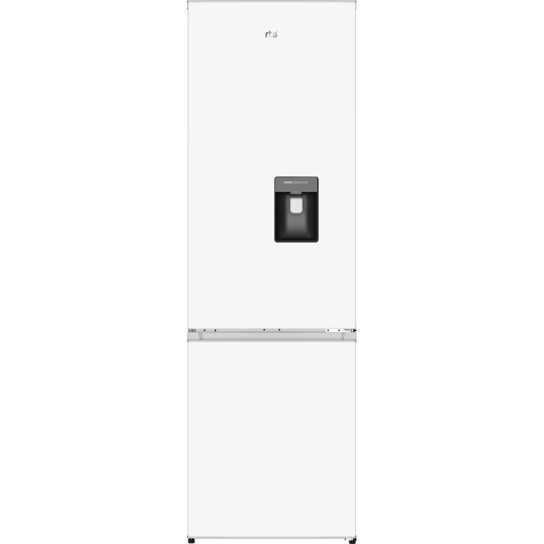 Combina frigorifica RTS RAC-FSRD358DBED-W, 268L (197L+71L), Clasa E, Dozator apa, Total No Frost, Rafturi din sticla, Usi reversibile, 178 cm Inaltime, Alb Combina frigorifica RTS RAC-FSRD358DBED-W, 268L (197L+71L), Clasa E, Dozator apa, Total No Frost, Rafturi din sticla, Usi reversibile, 178 cm Inaltime, Alb
