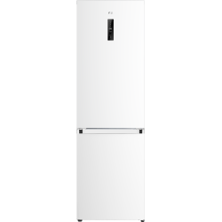 Combina frigorifica RTS RAC-FSRD412CBE-W, 320L (211L+109L), Clasa E, Total No Frost, Rafturi din sticla, Usi reversibile, 185 cm Inaltime, Functie Smart, Functie Quick Cooling si Quick Freeze, Alb