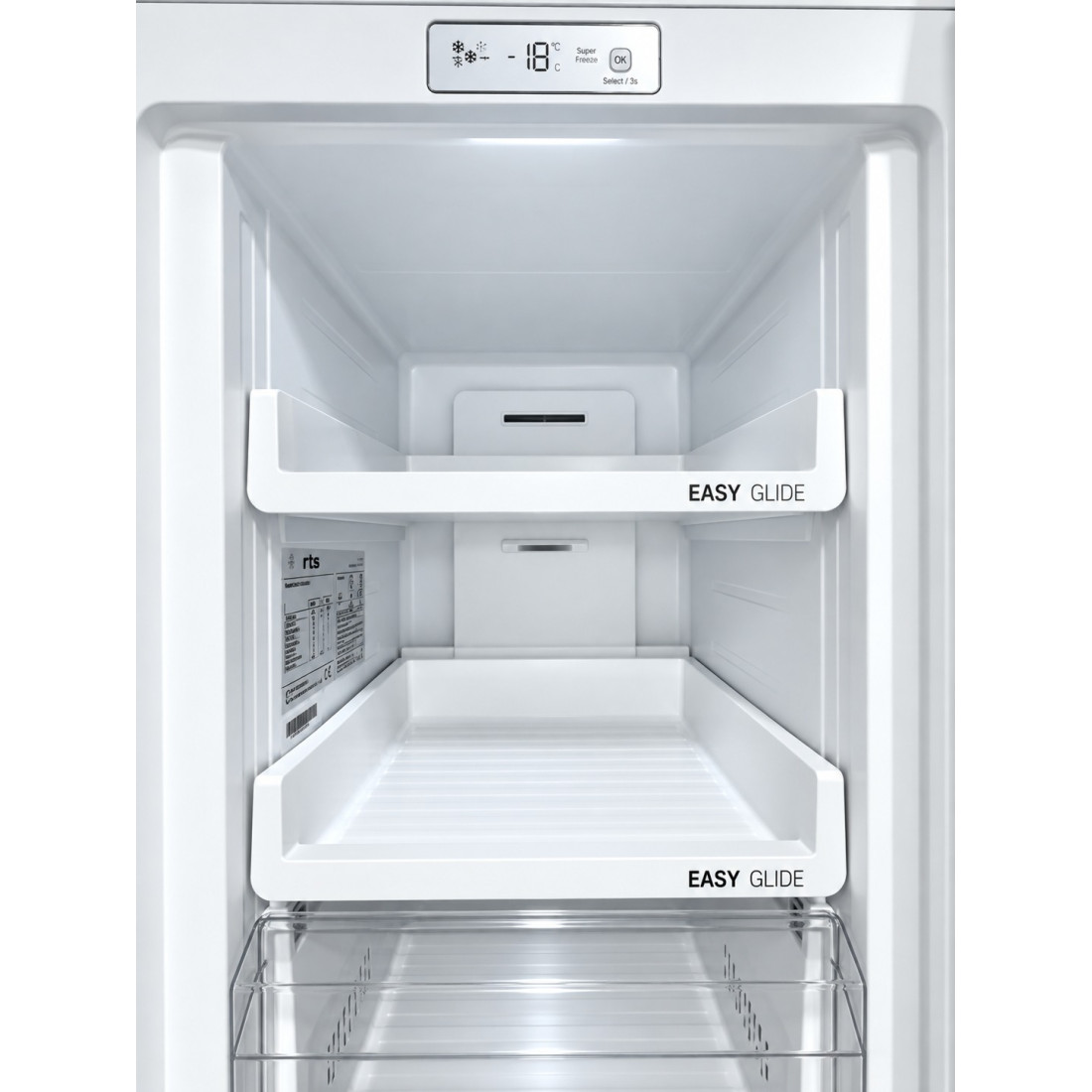 Congelator Vertical RAC-FSRS262CBPE-W, 213L, Clasa E, Total No Frost, Functie Super Freeze, H 170 cm Congelator Vertical RAC-FSRS262CBPE-W, 213L, Clasa E, Total No Frost, Functie Super Freeze, H 170 cm