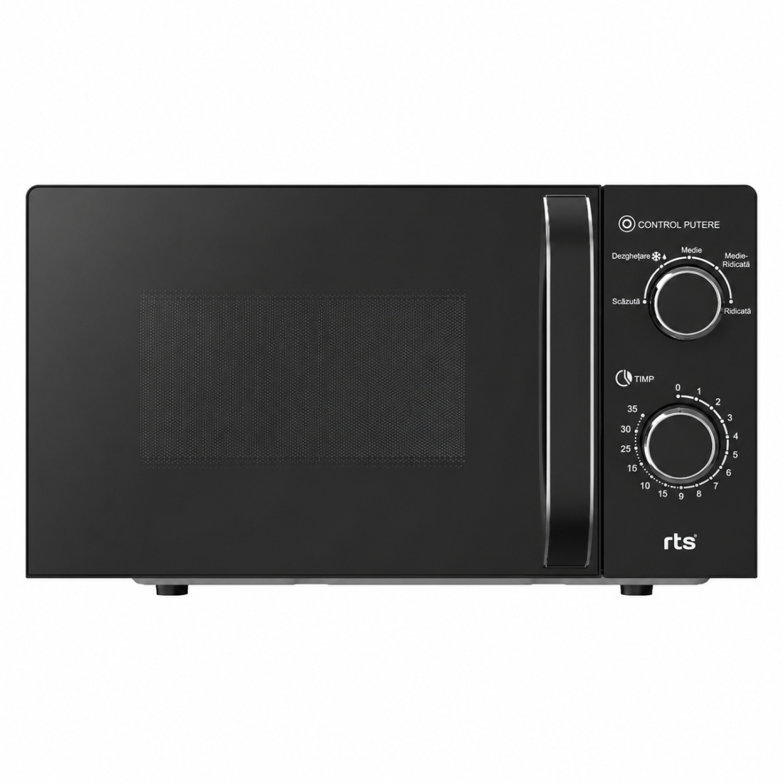 CUPTOR CU MICROUNDE RTS RAC-C20MXP01-B, NEGRU, 20L, 700W