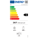 Frigider cu doua usi RTS RAC-FSRD645WTP-INOX, 497L (382L+115L), Clasa E, Total No Frost, Multi Flow, Fresh Zone, Display Digital, Smart Control, H 175 cm, Culoare Inox