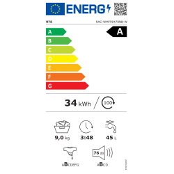 Masina de spalat RTS WMF90470NB-W 9Kg, 1400RPM, Motor Inverter, Clasa A Masina de spalat RTS WMF90470NB-W 9Kg, 1400RPM, Motor Inverter, Clasa A