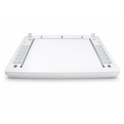 Kit de suprapunere uscator/masina de spalat RTS 470, 58 x 59 cm, Alb