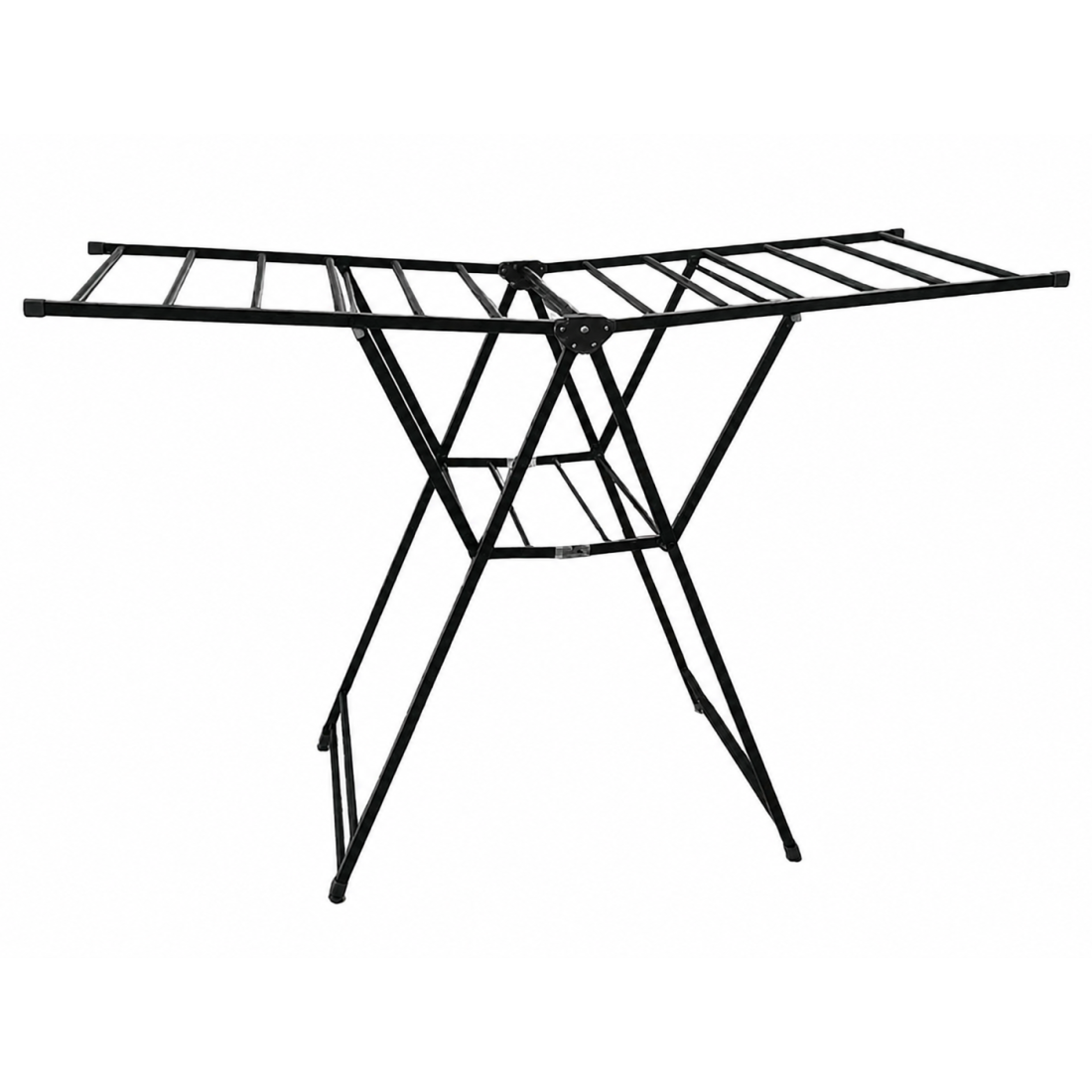 Uscator de rufe RTS metalic, negru Uscator de rufe RTS metalic, negru