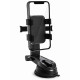 Suport auto pentru telefon cu ventuza, RAC-SL-694, reglare 360 grade, montare pe bord, universal, negru