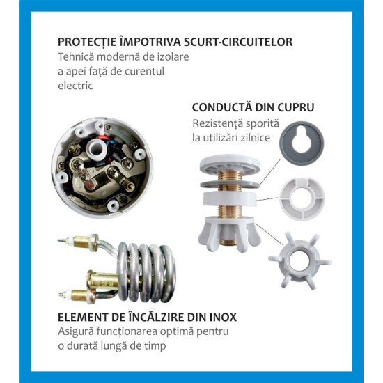 Robinet electric Albatros Aqualiente