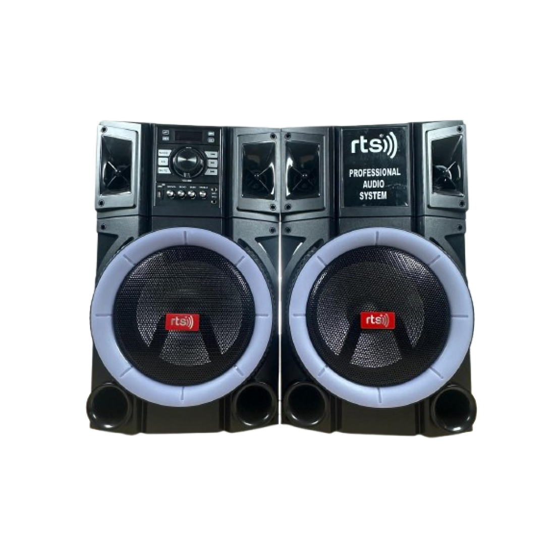 RTS 129 Sistem Audio Profesional cu Amplificator Bluetooth și Iluminare LED