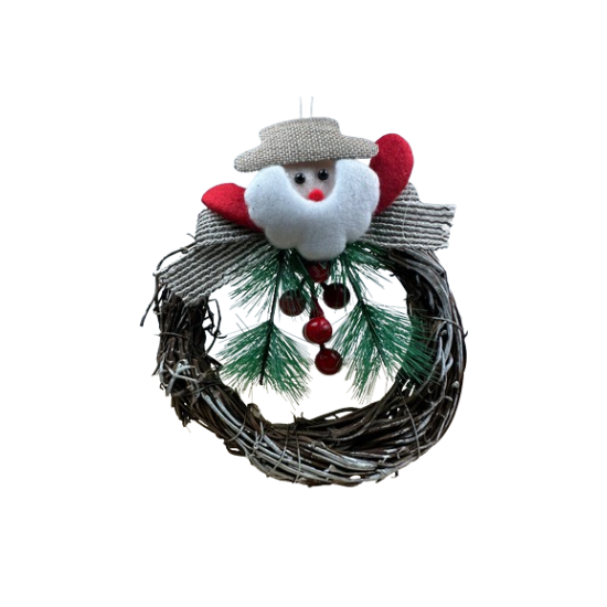 Ornament brad tip coronita RDB- CXA-14, Maro
