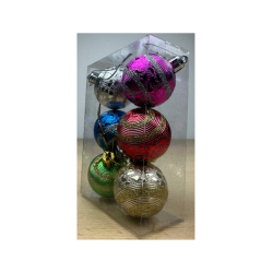 Set 6 globuri RDB-PDY1905 Multicolore