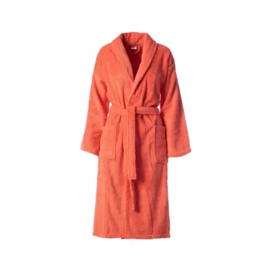 HALAT DE BAIE DAMA BBC ORGANIC-CORAL