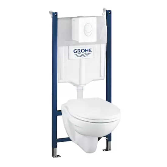 Pachet WC 4 in 1, Solido ,compat,suspendat,cadru,capac-39116000 Pachet WC 4 in 1, Solido ,compat,suspendat,cadru,capac-39116000