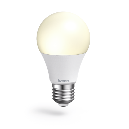 BEC WIFI-LED HAMA SMART HOME, E27,10W, WHITE, lumina poate fi diminuata 00176550