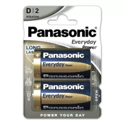 LR20EPS/2BP PANASONIC BATERII EVERYDAYPOWER LR20/D,2P 00155297