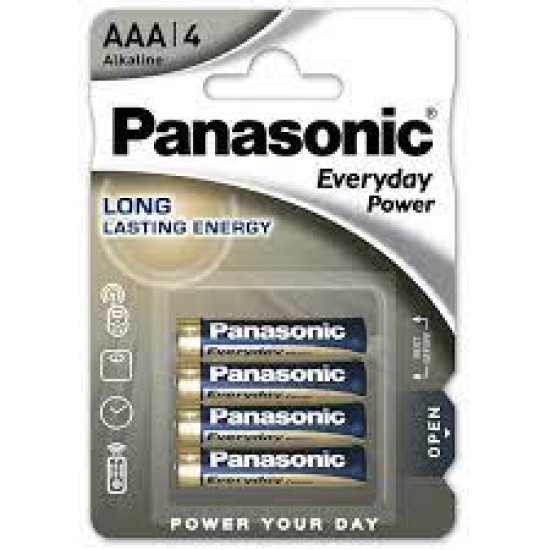 BATERII PANASONIC EVERYDAYPOWER LR03/AAA 00155294 BATERII PANASONIC EVERYDAYPOWER LR03/AAA 00155294