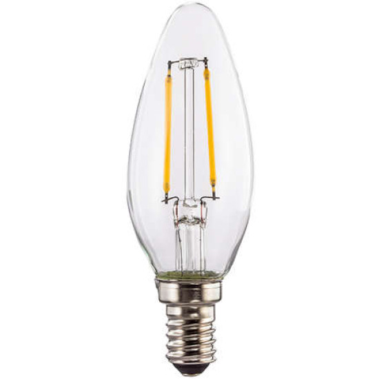XAVAX BEC LED E14,~25W,ALB,ALUNGIT 00112555