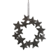 Glob ornamental tip stea RDB-231018, Argintiu, Auriu
