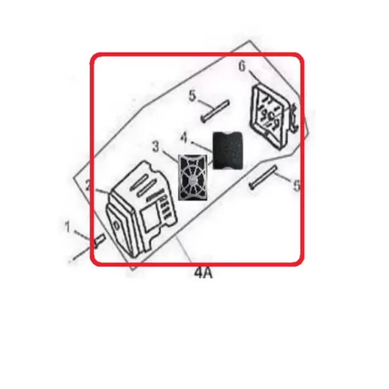 Ansamblu filtru aer ps-210-2-4a  