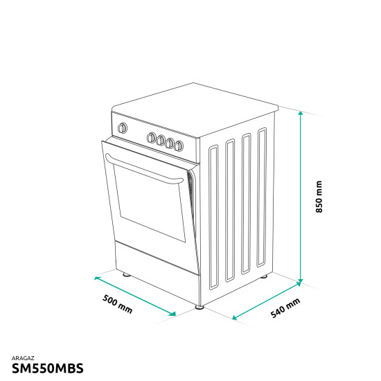 Aragaz Samus SM450MBS Aragaz Samus SM450MBS
